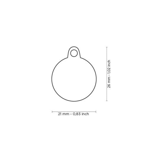 My Family Charm Emoticon Cool Pet ID Tag