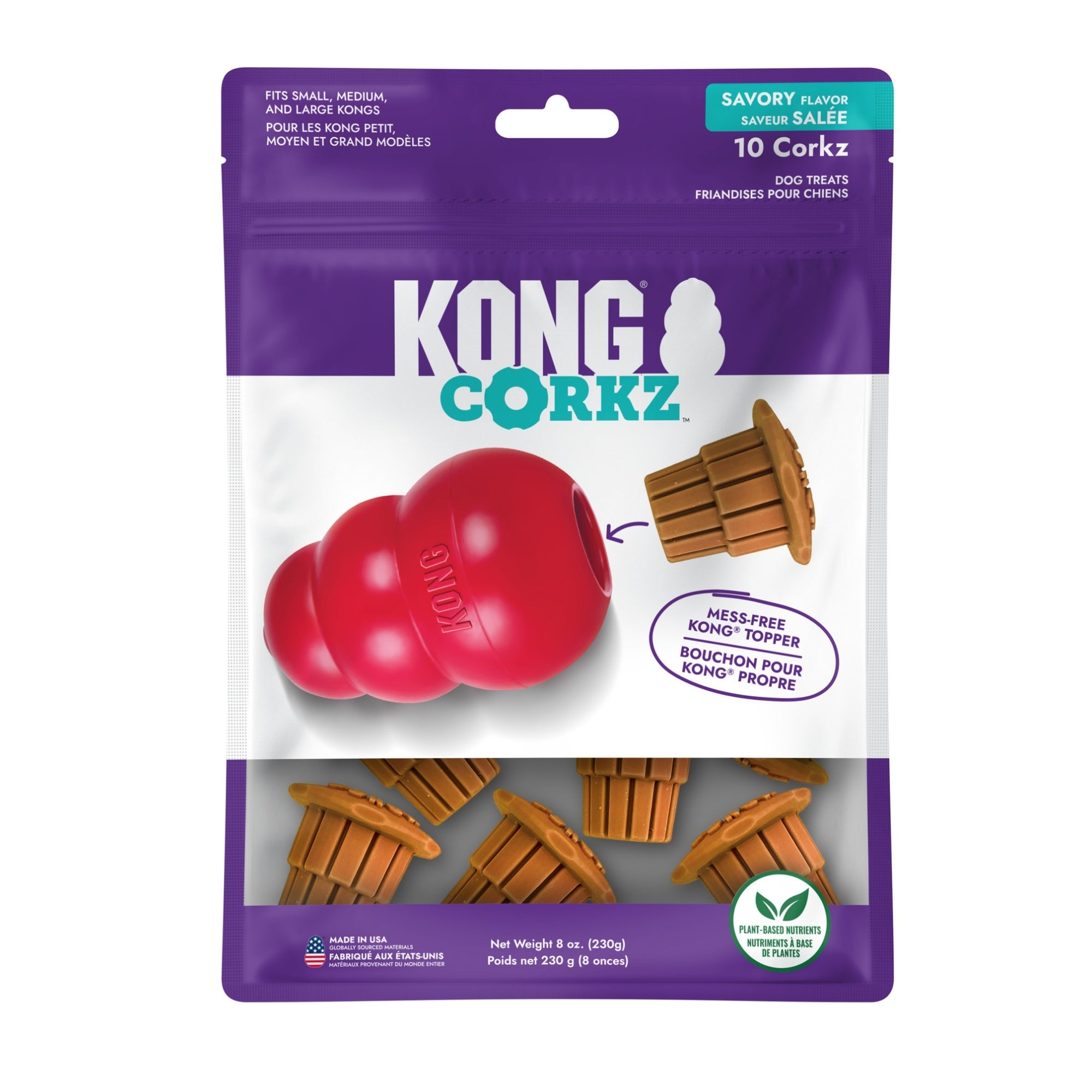 KONG Corkz Dog Treats - 10 Pack