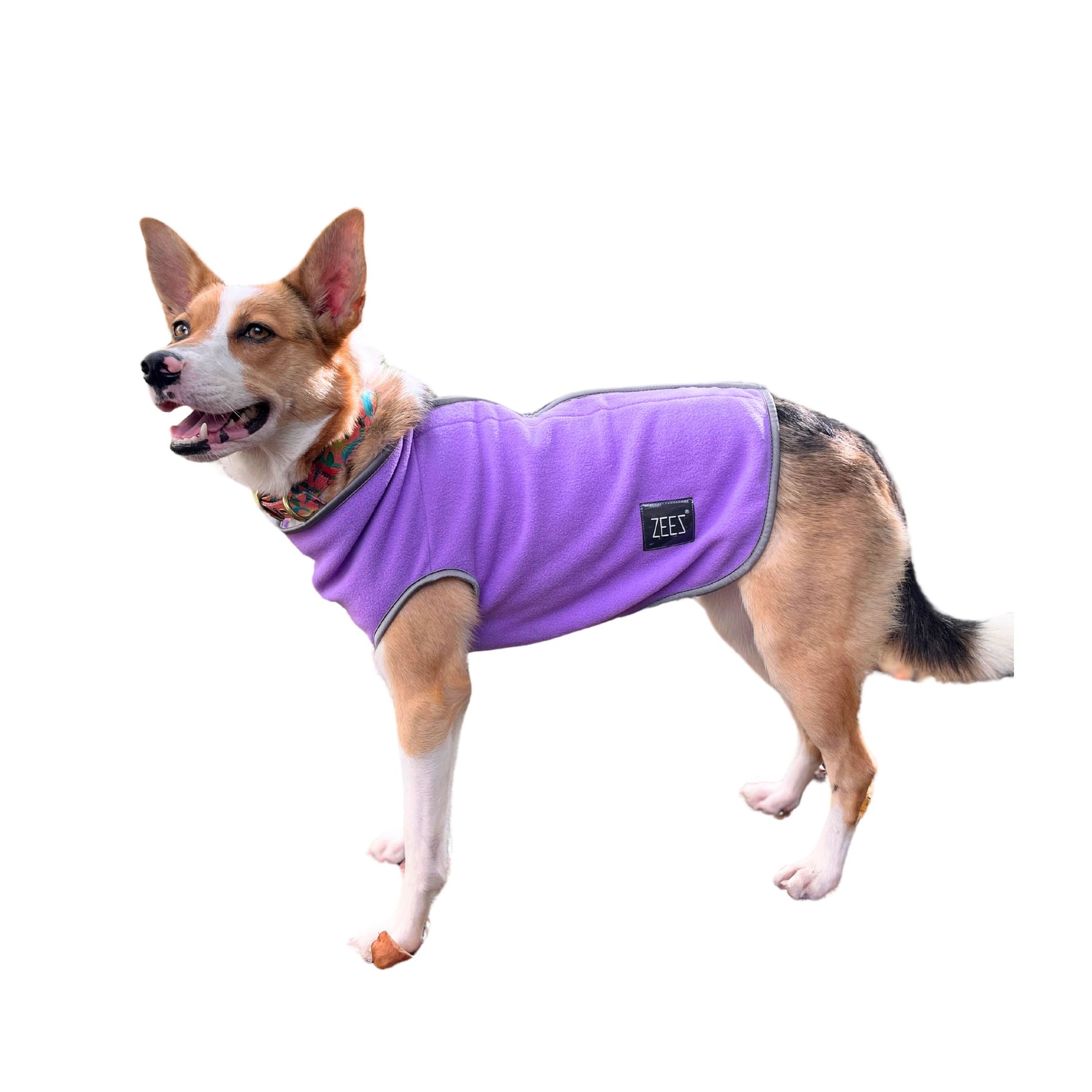 ZeeZ Cozy Fleece Dog Vest - Pearly Purple