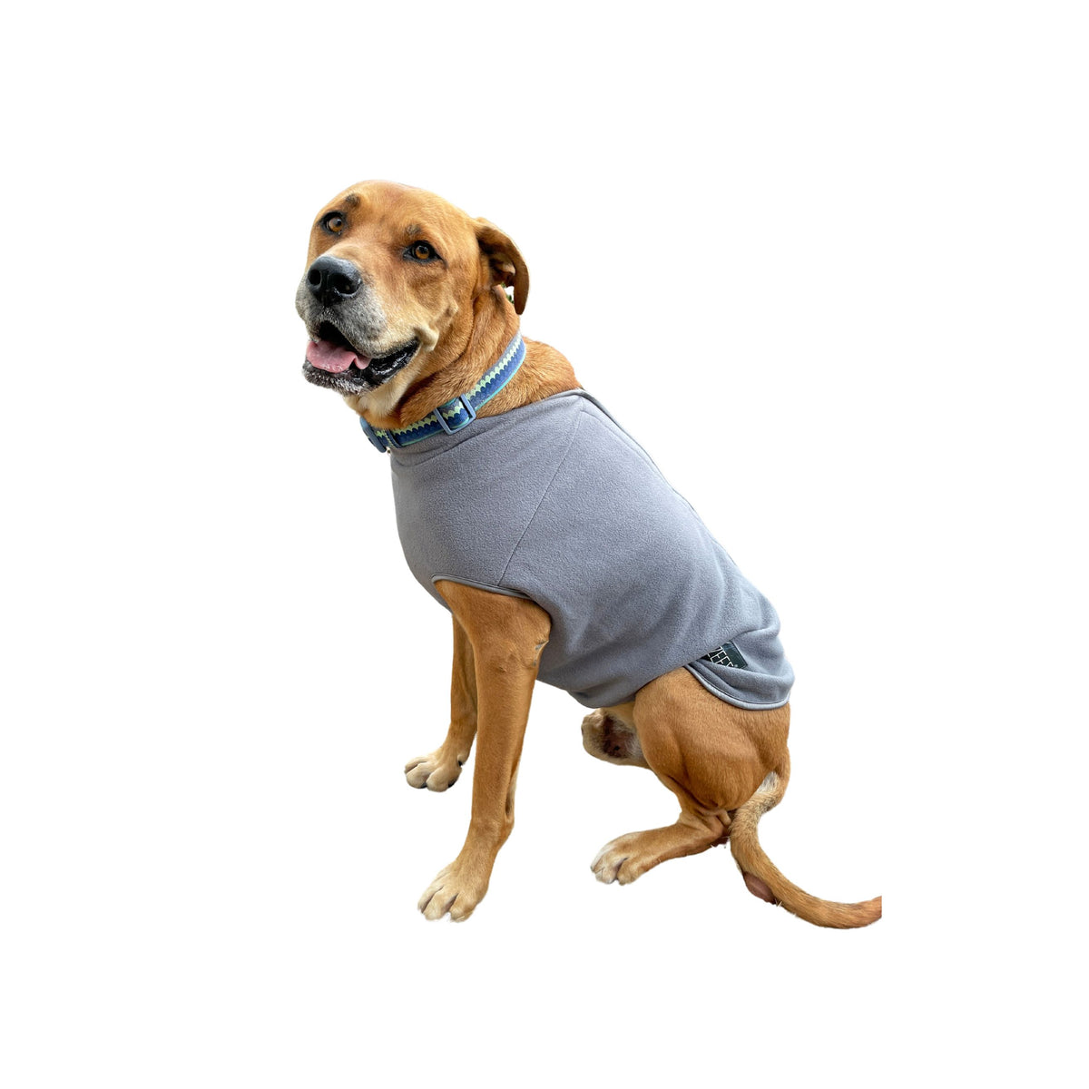 ZeeZ Cozy Fleece Dog Vest - Charcoal Grey