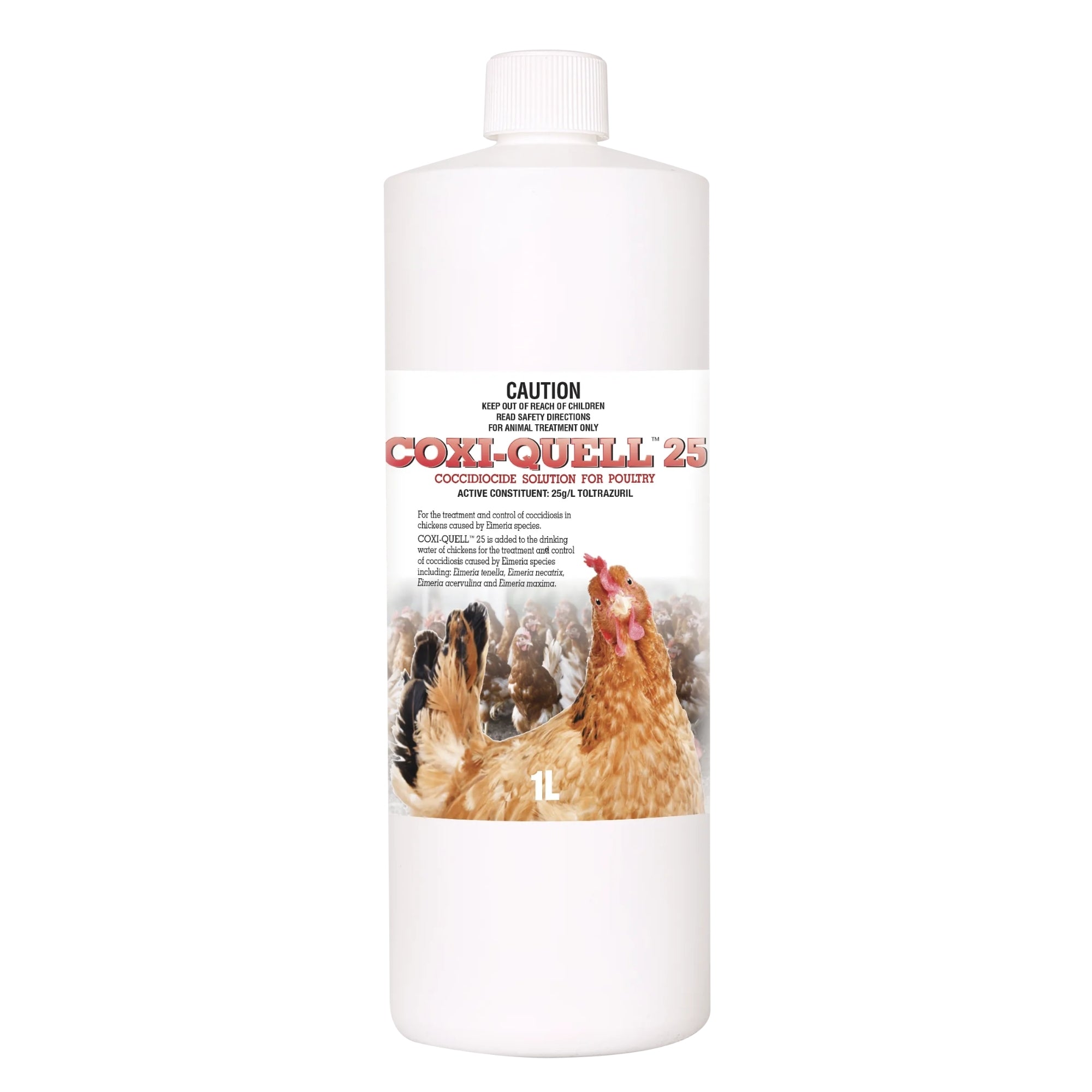 Abbey Coxi-Quell 25 Coccidiocide Solution for Poultry 1L