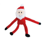 Zippy Paws Holiday Crinkle Santa