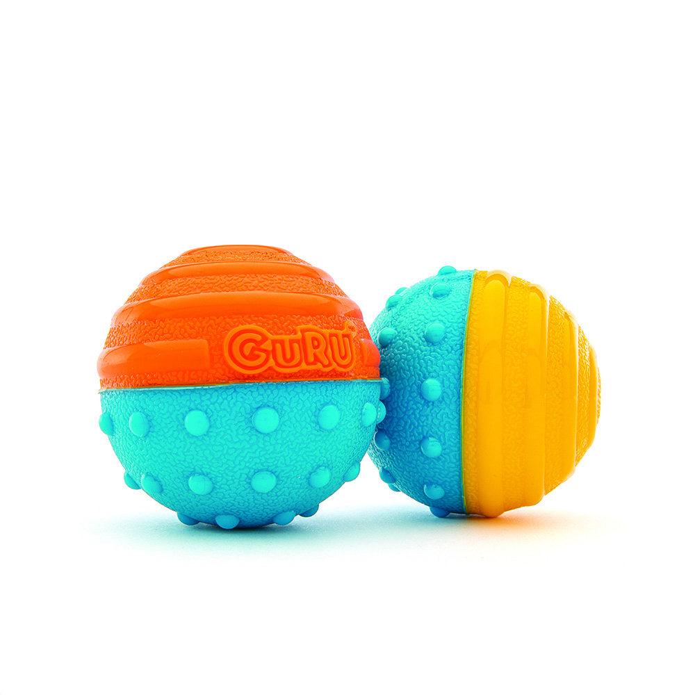 Guru Crunch & Squeak Balls - 2 Pack