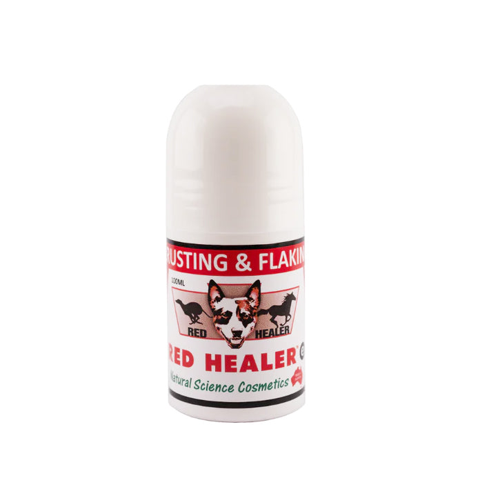 Red Healer Equine Crusting &amp; Flaking Roll On 100mL