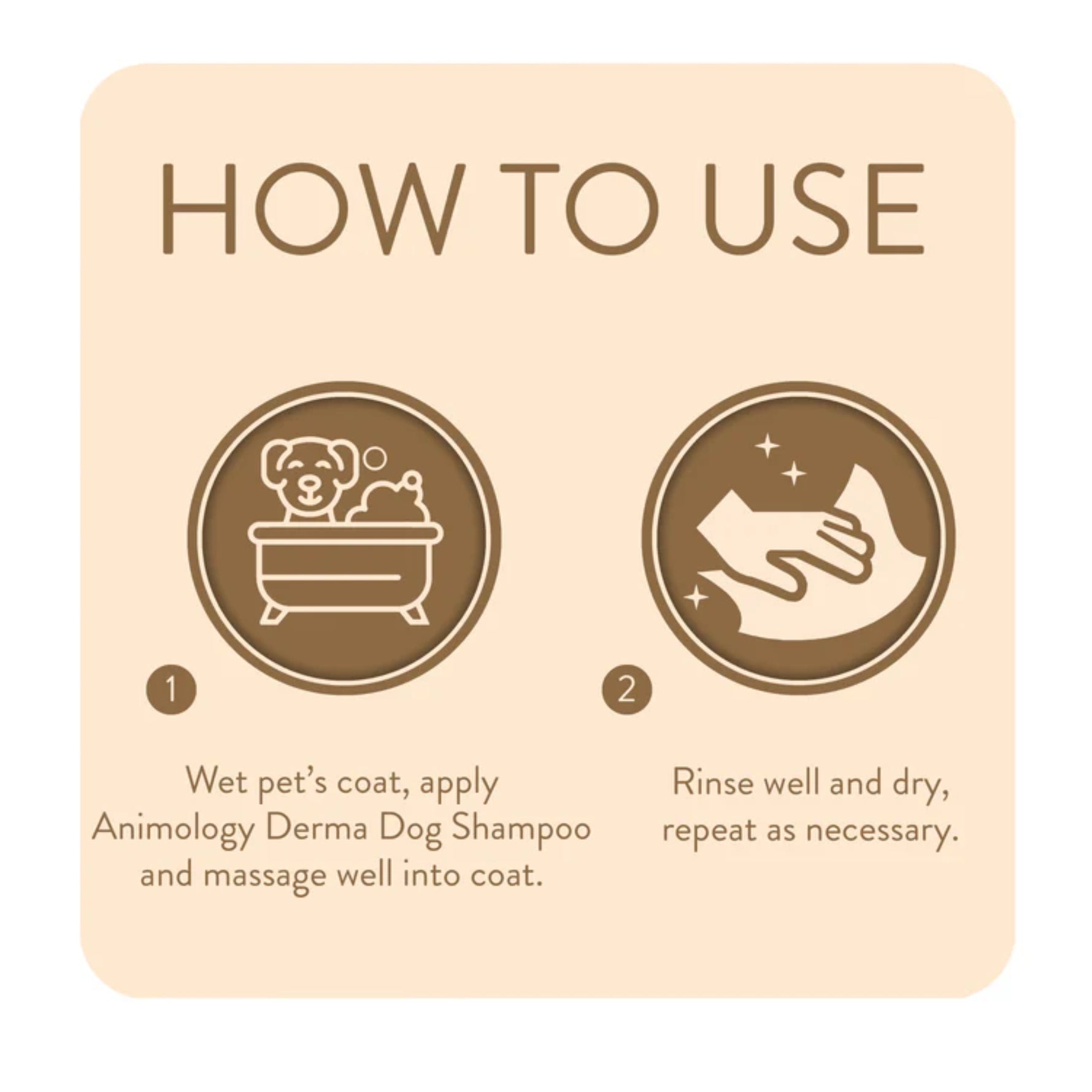 Animology Derma Dog Sensitive Skin Dog Shampoo 250mL