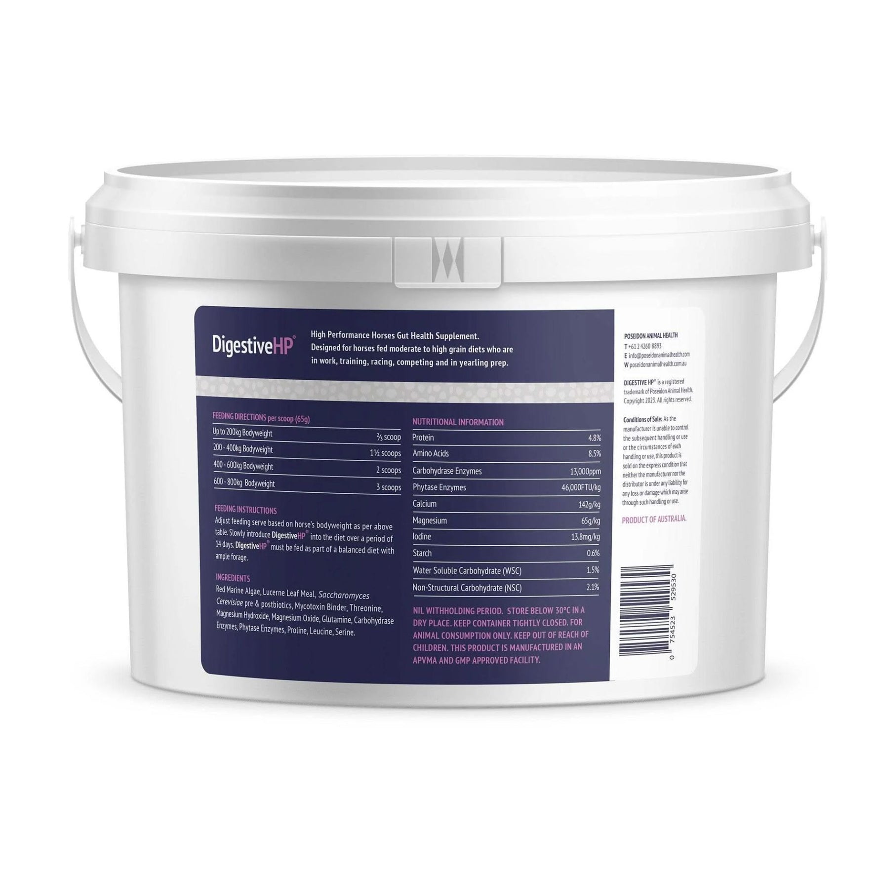 Poseidon DigestiveHP - High Performing Gut Health Supplement