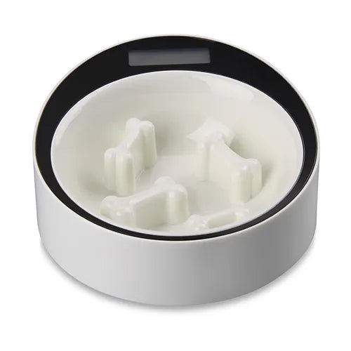 Digital Pet Measuring Bowl - Slow Feeder