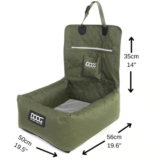 DOOG Car Seat for Small to Medium Breeds