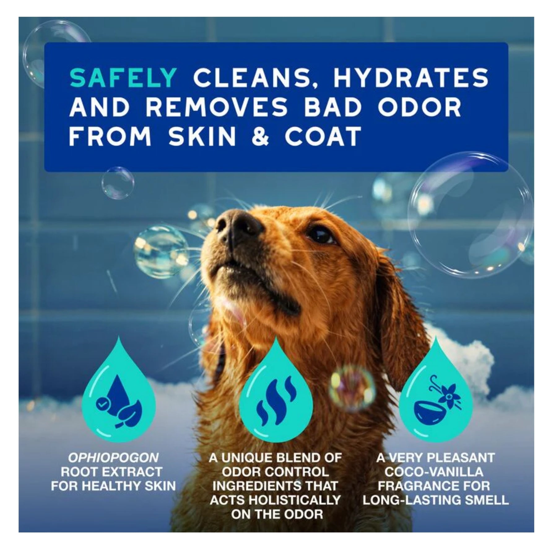 Douxo Spa Ultra-Safe Odour Control Shampoo for Dogs 250mL