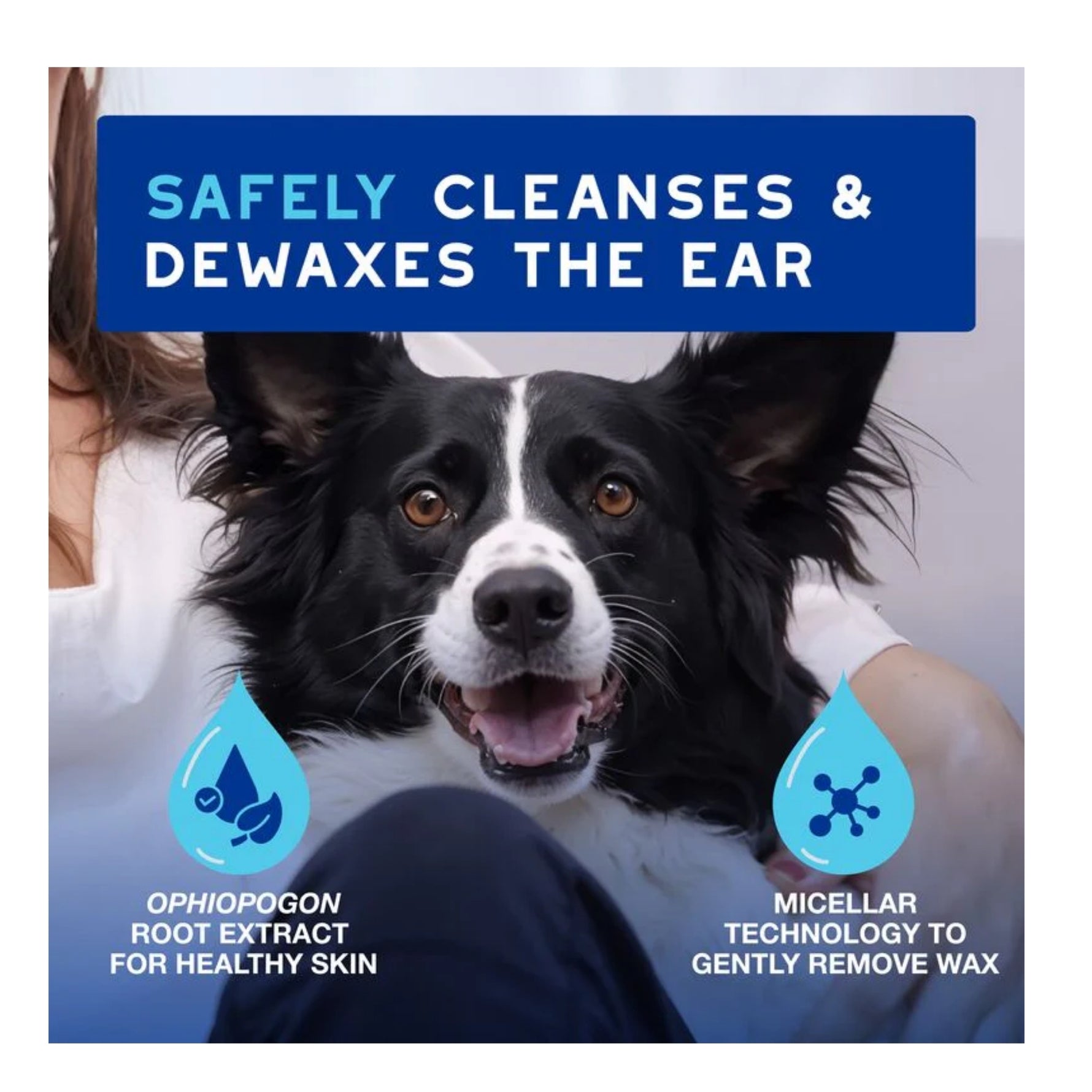 Douxo Spa Ultra-Safe Dewaxing Ear Cleaner for Dogs 120mL