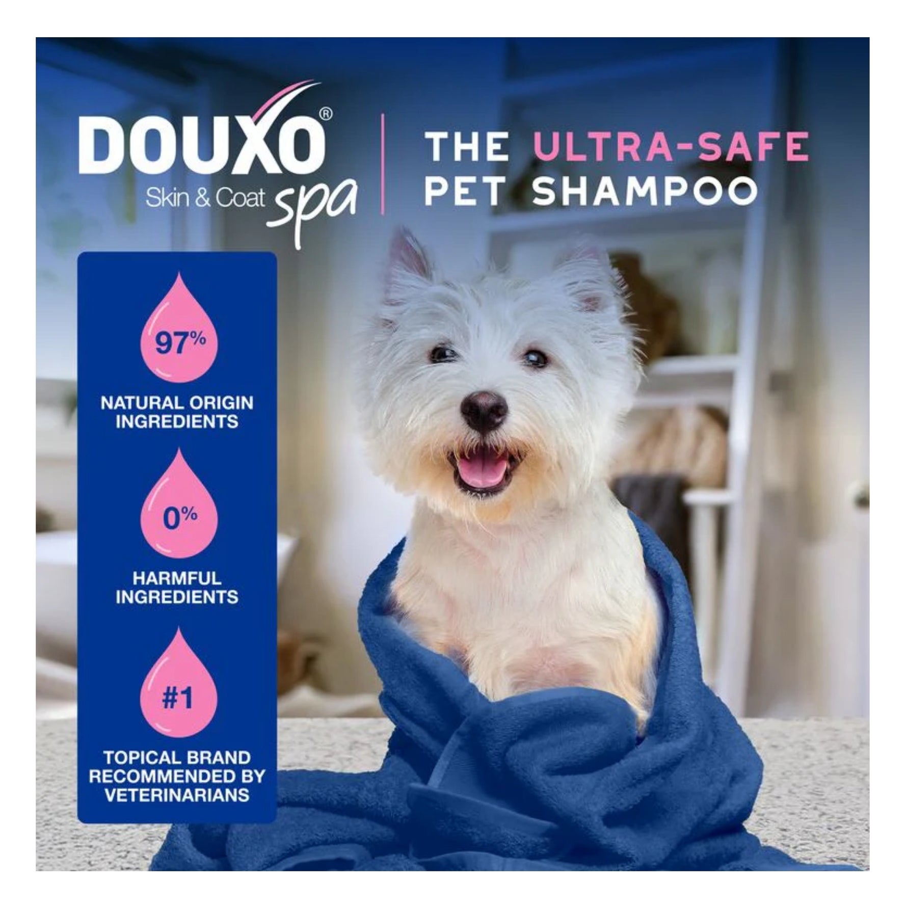 Douxo Spa Ultra-Safe Itch-Soothing Shampoo for Dogs 250mL