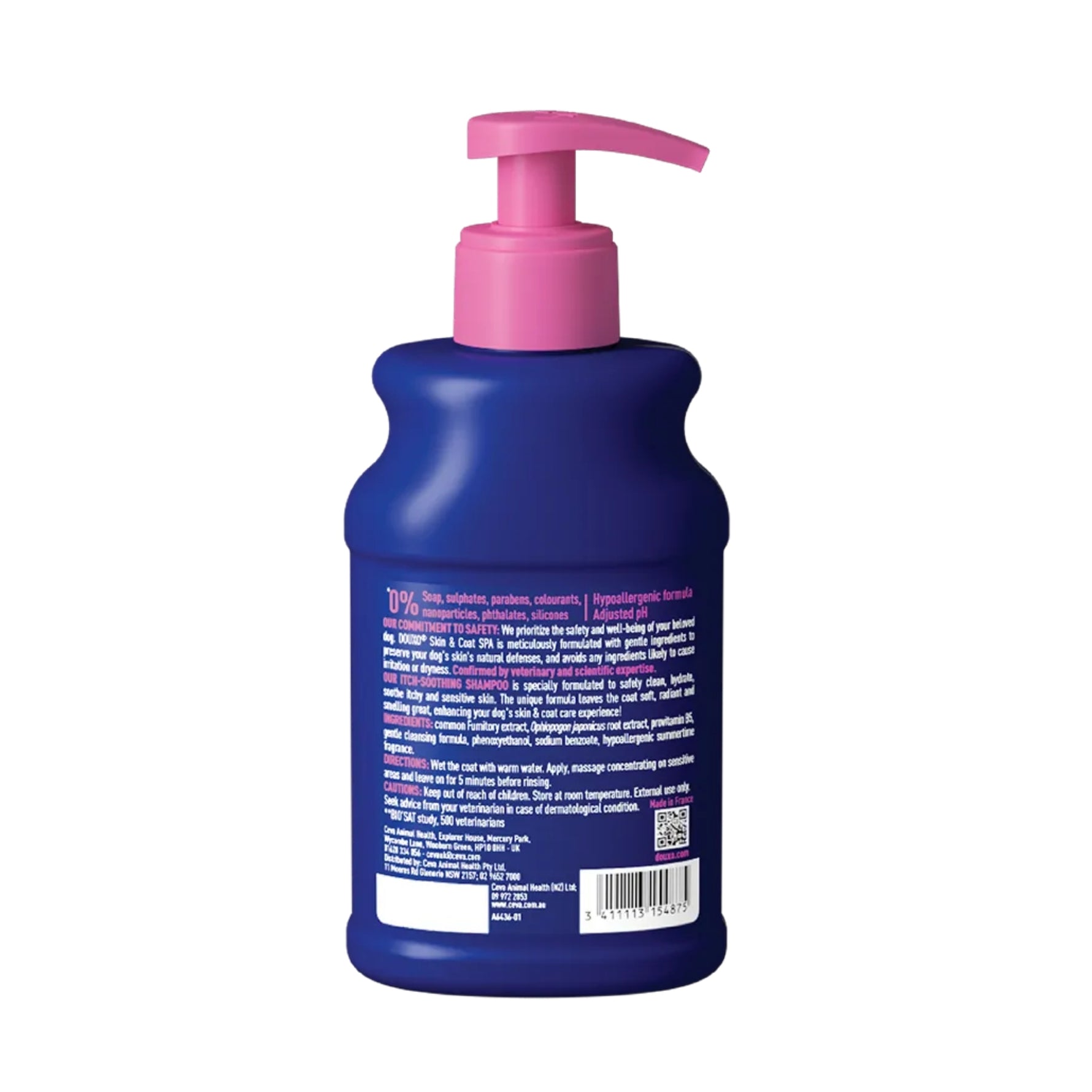 Douxo Spa Ultra-Safe Itch-Soothing Shampoo for Dogs 250mL