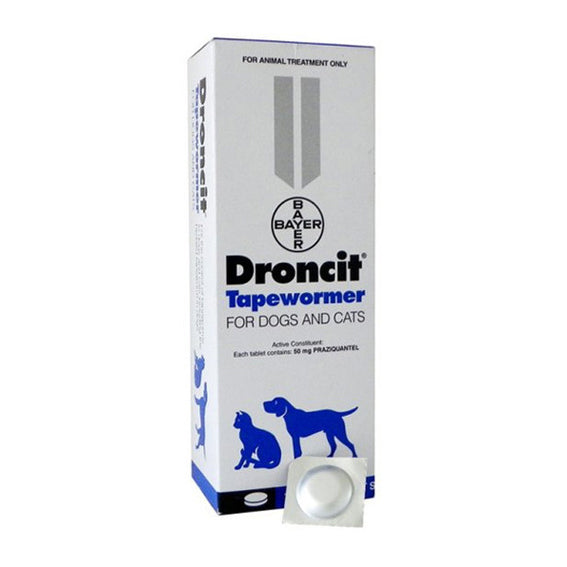 Droncit Tapewormer for Dogs and Cats 104's | vet-n-pet DIRECT
