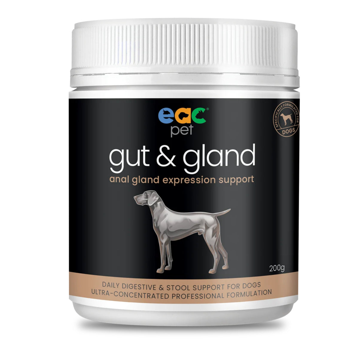 EAC Gut & Gland Anal Gland Expression Support for Dogs 200g
