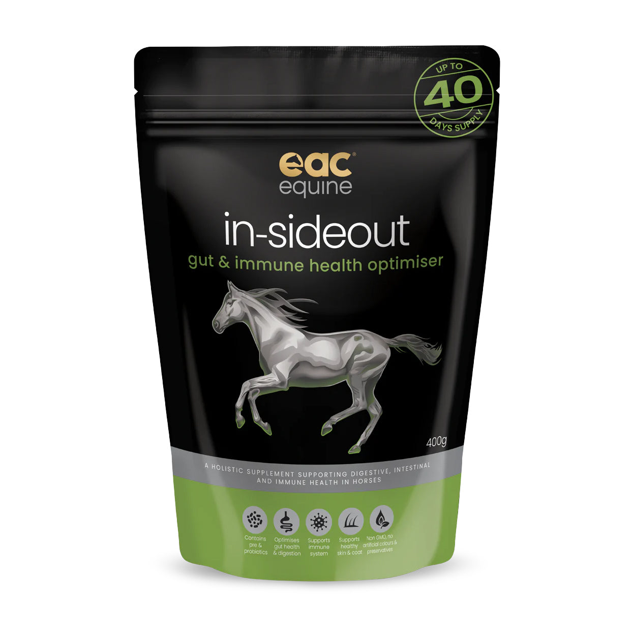 EAC In-sideout Gut &  Immune Health Optimiser for Horses