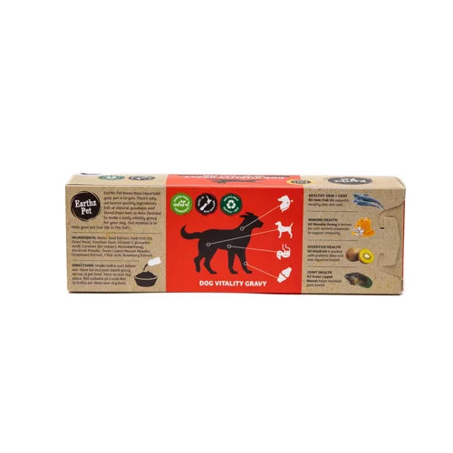Earthz Pet Hearty Beef Dog Vitality Gravy - Toy/Small Dog (5x35mL Pack)