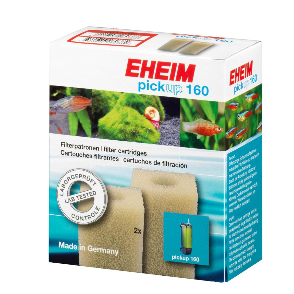 EHEIM Filter Cartridge for Pickup Internal Filter - 2 Pieces