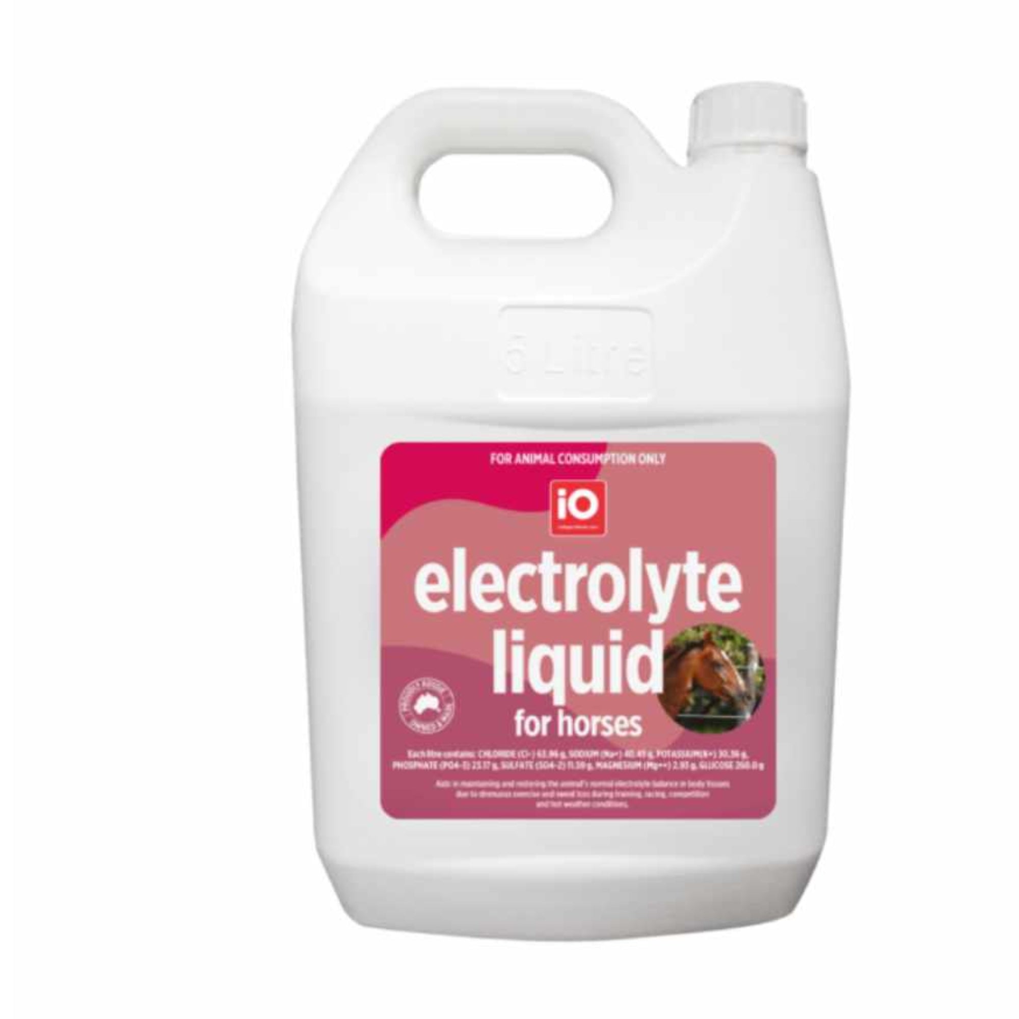 iO Electrolyte Liquid for Horses