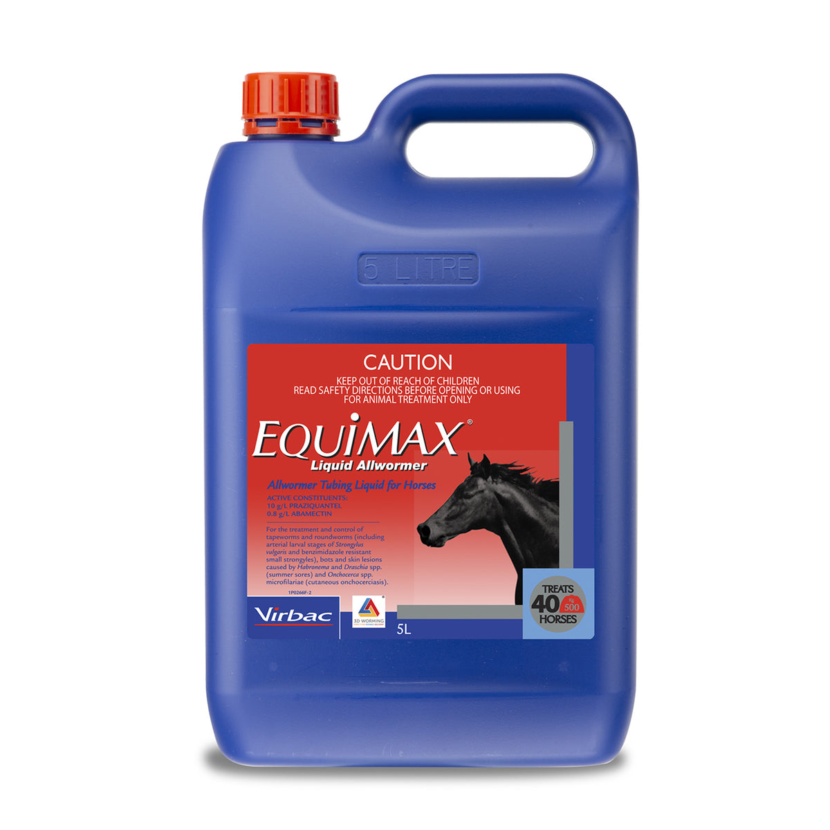 Equimax Tubing Liquid Horse Wormer 5L