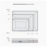 EzyDog Thermacore Orthopaedic 2 in 1 Dog Bed