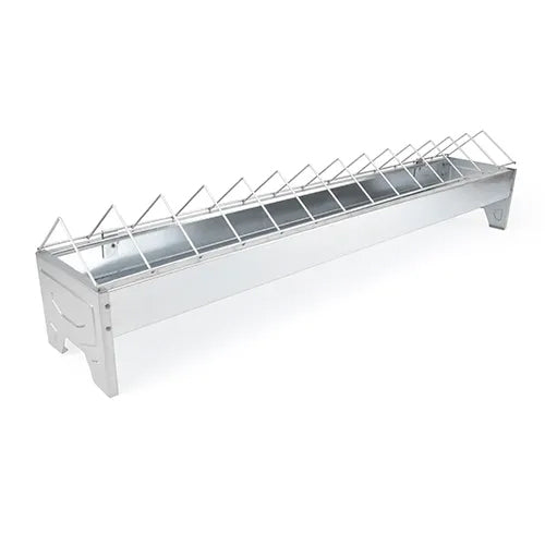 Poultry Galvanised Feed Trough