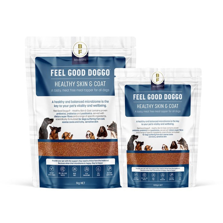 Feel Good Doggo Healthy Skin & Coat Meat Free Meal Topper