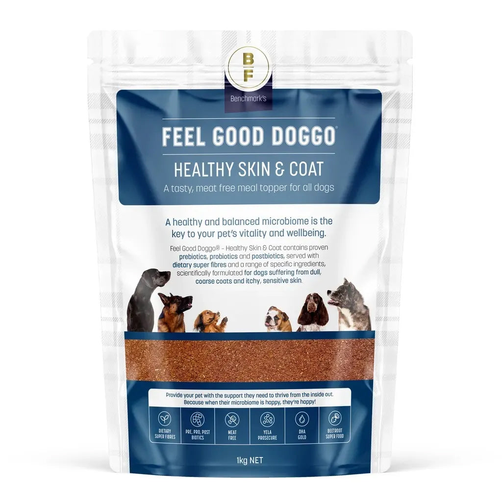 Feel Good Doggo Healthy Skin & Coat Meat Free Meal Topper