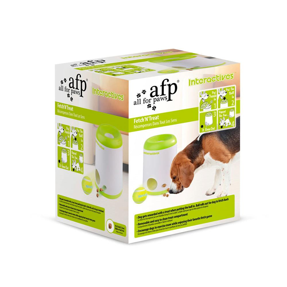 All for Paws Interactive Fetch-N-Treat Dog Toy