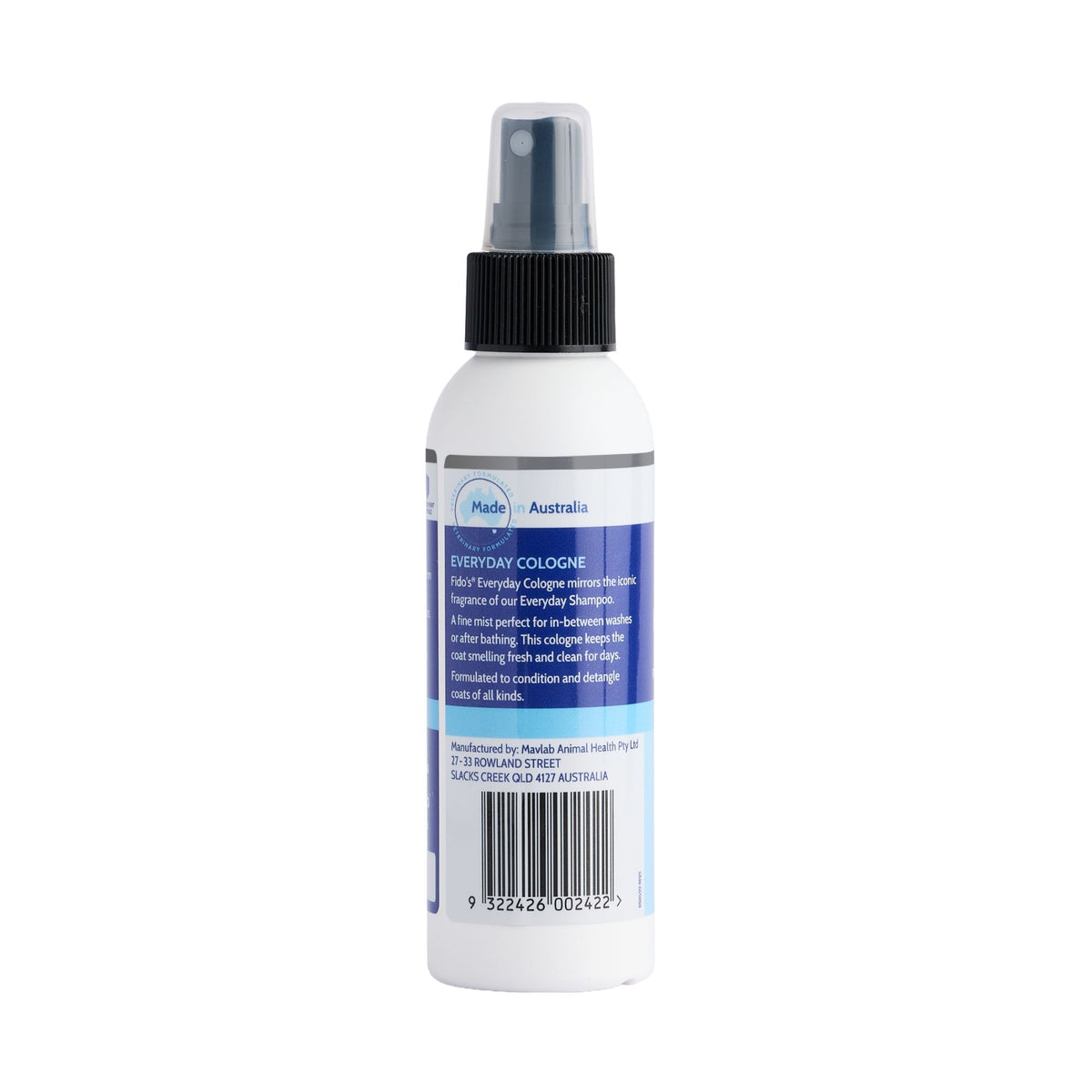 Fido's Everyday Cologne & Detangler 125mL