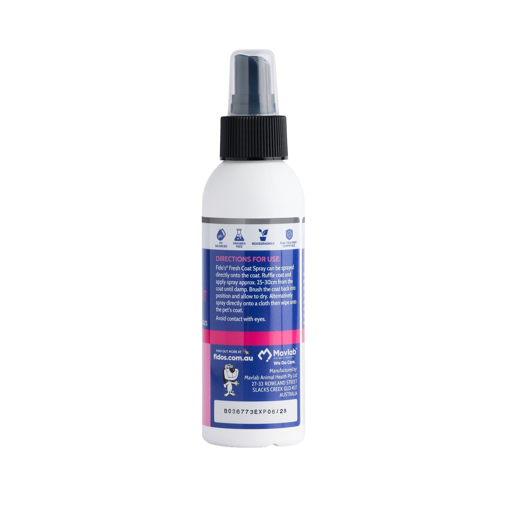 Fido's Fresh Coat Spray for Dogs & Cats