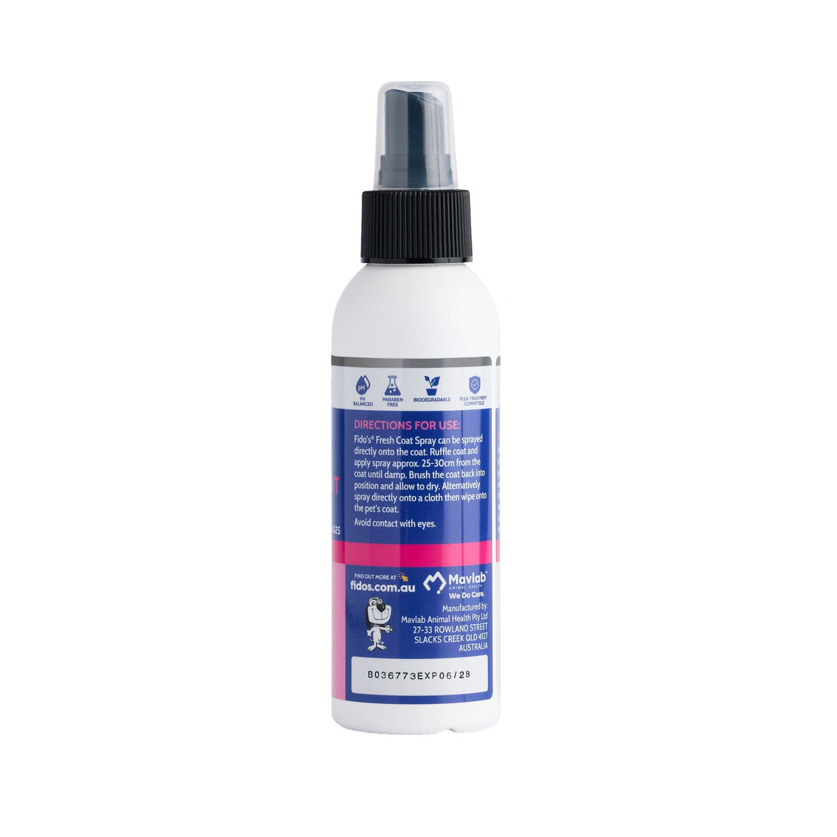 Fido's Fresh Coat Spray for Dogs & Cats
