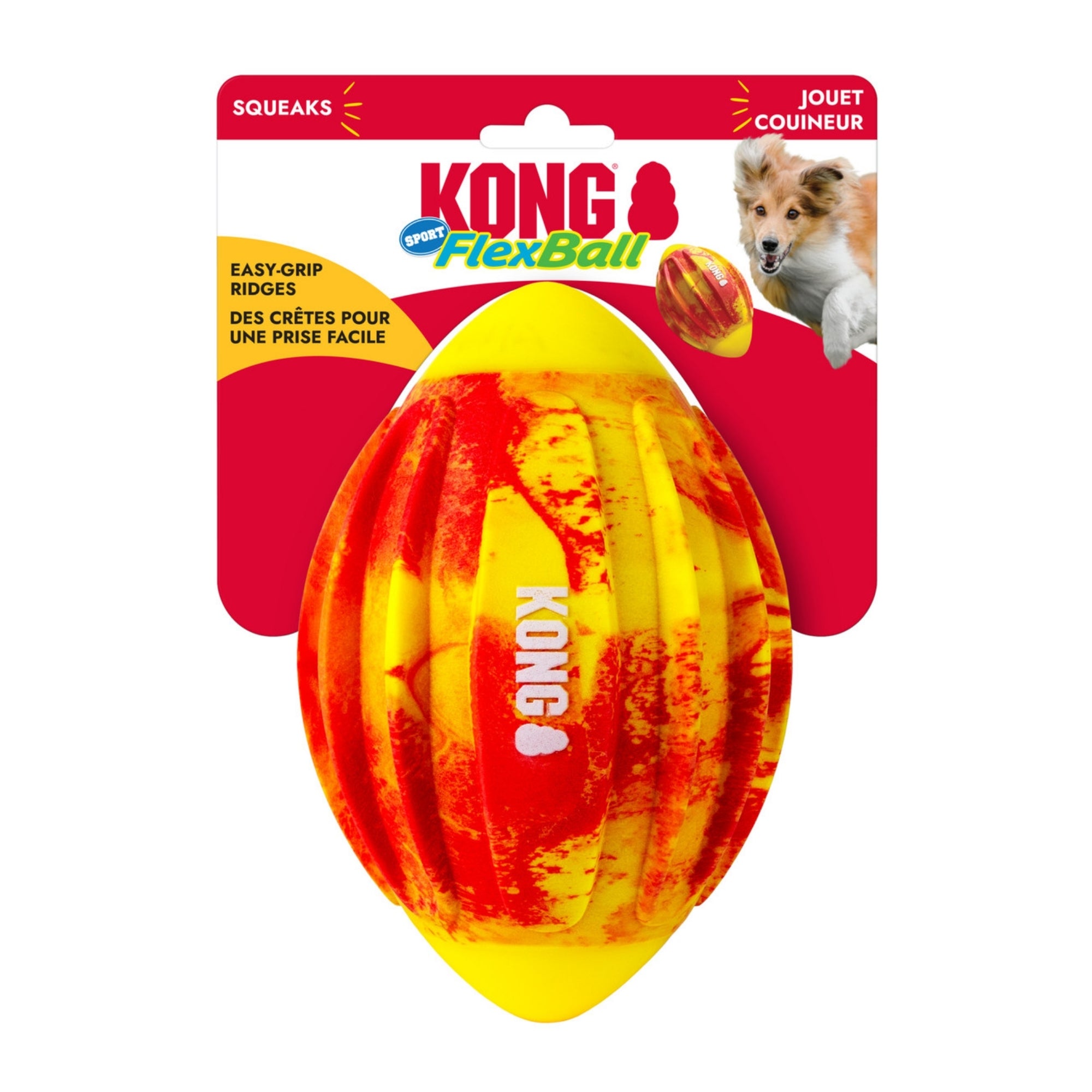 KONG FlexBall Sport Football - Medium