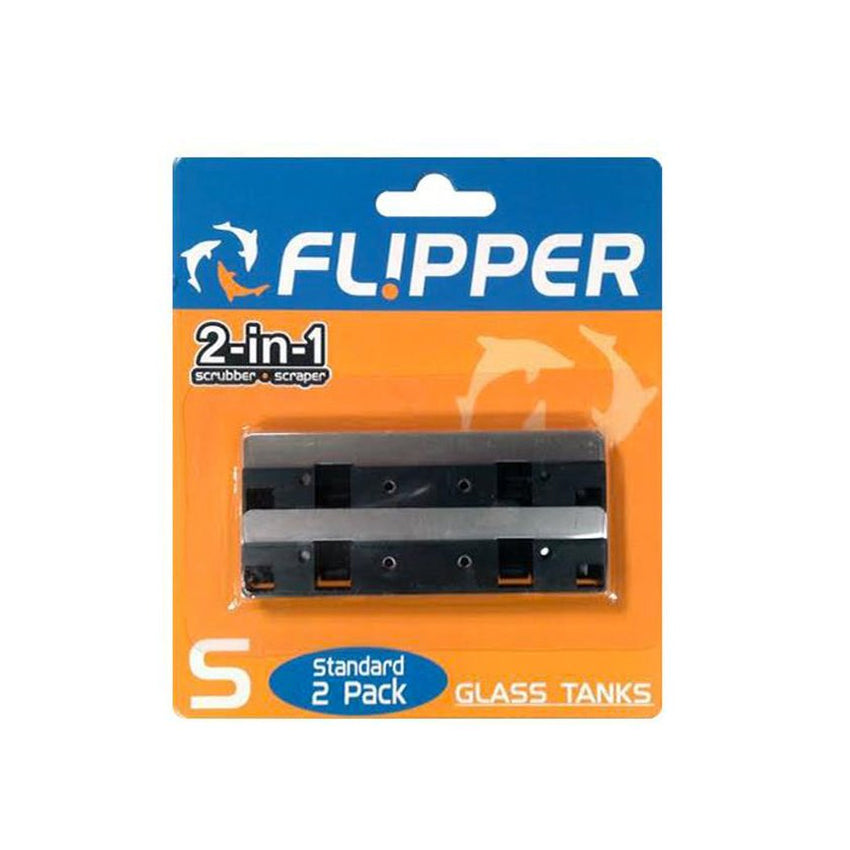 Flipper Standard Aquarium Cleaner Replacement Blades - 2 Pack