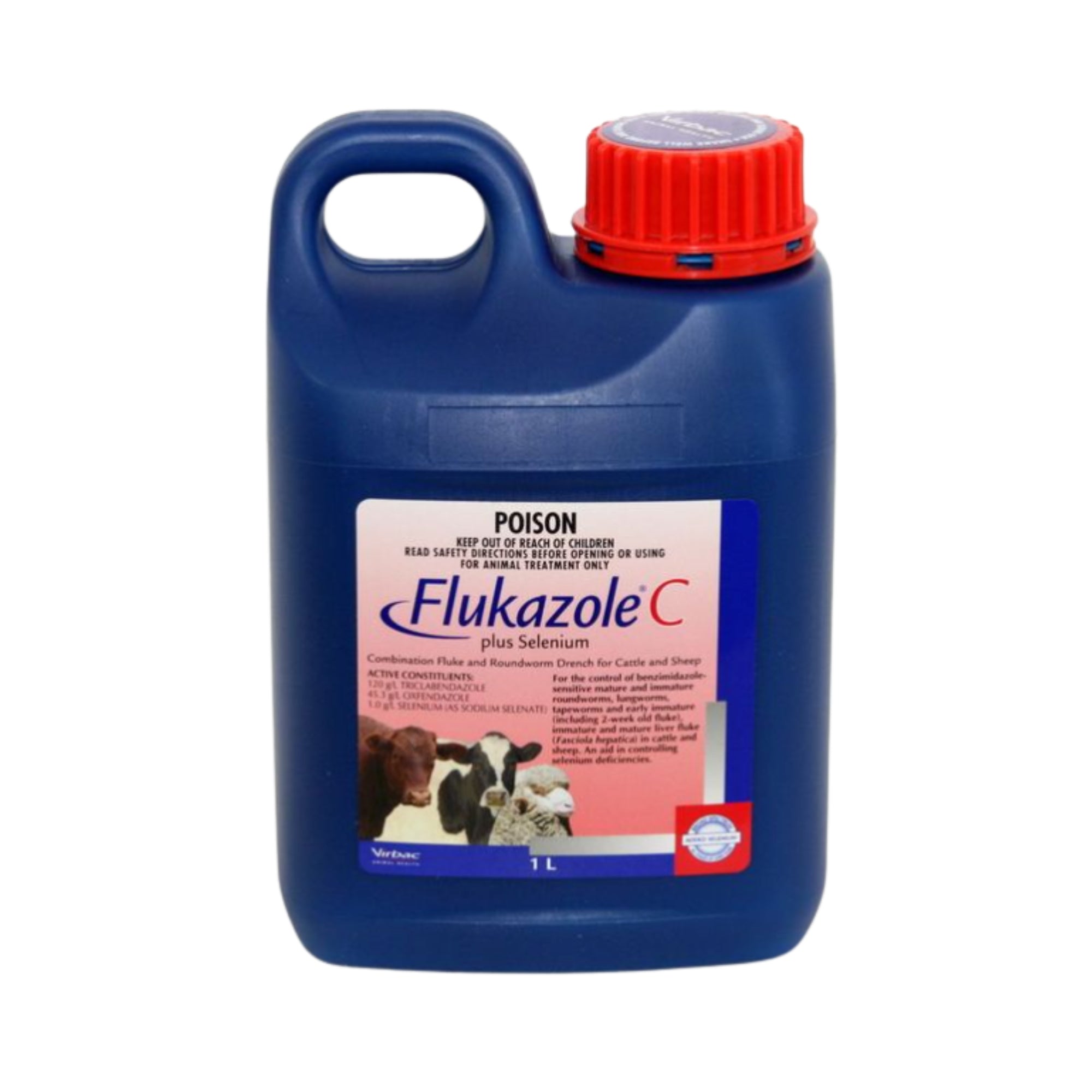 Virbac Flukazole C Plus Selenium for Cattle & Sheep