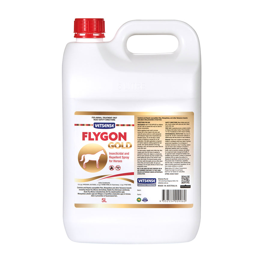 Flygon GOLD Insecticidal & Repellent Spray for Horses