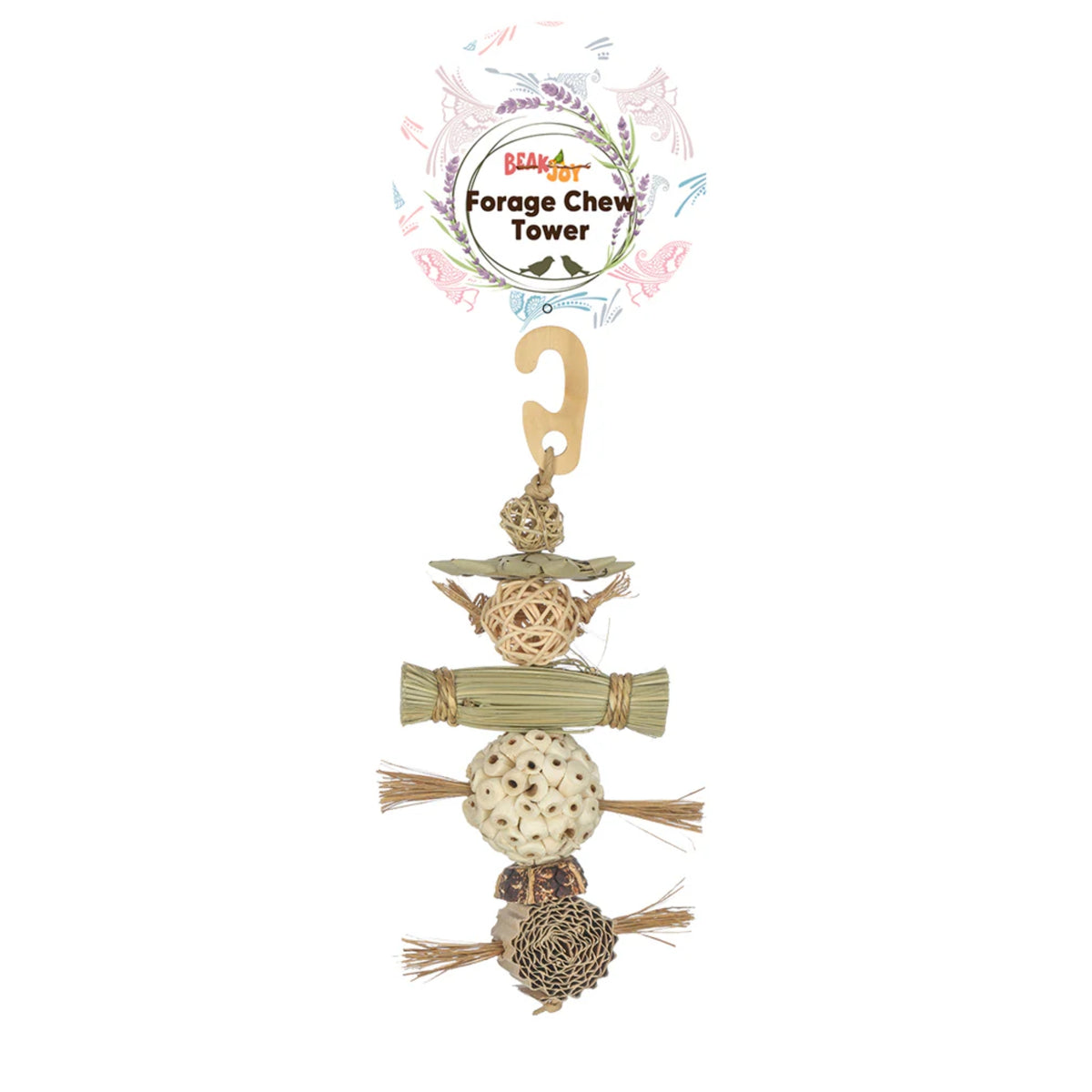 BeakJoy Forage Chew Tower