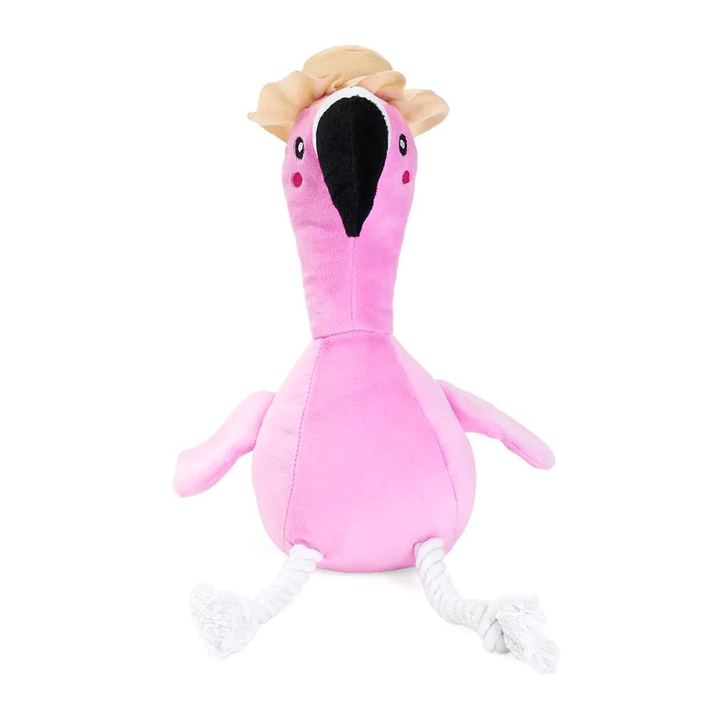 Zippy Paws Playful Pal - Freya the Flamingo