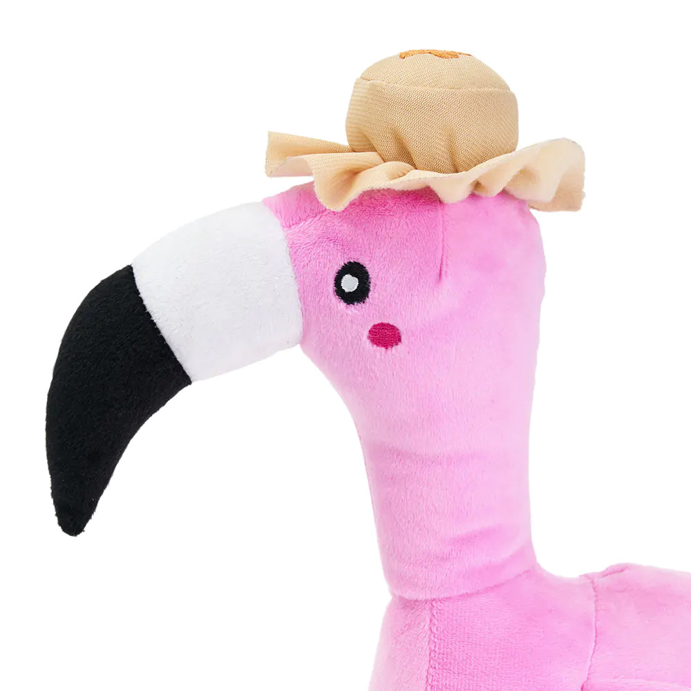 Zippy Paws Playful Pal - Freya the Flamingo