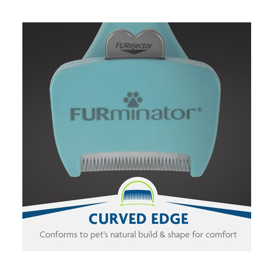 FURminator deShedding Tool for Long Haired Small Cats