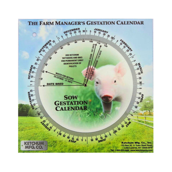Farm Animal Gestation Calendar | vet-n-pet DIRECT