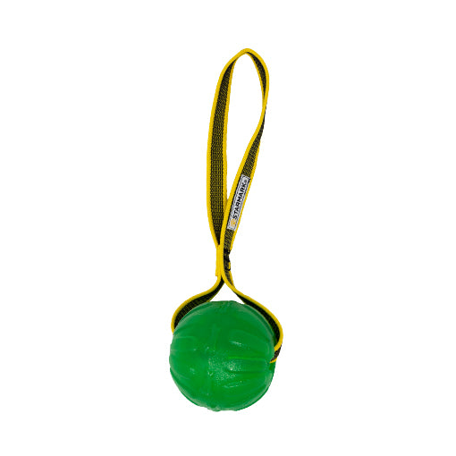 Starmark GripCord Chew Ball with Loop - Medium