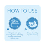 Hair of the Dog Anti-Tangle Dog Shampoo 250mL