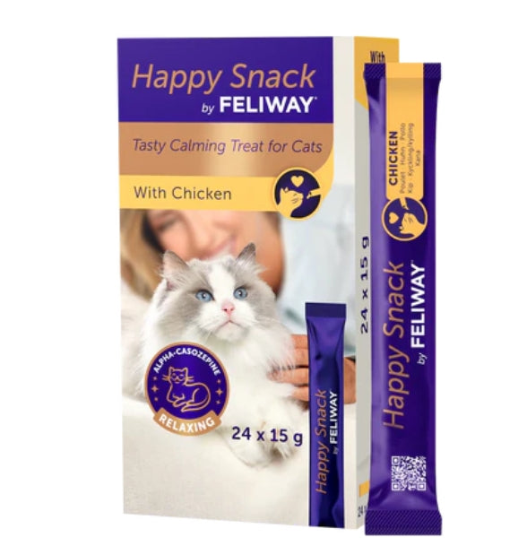 Feliway Happy Snack Calming Treat for Cats - Chicken