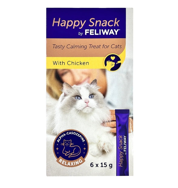 Feliway Happy Snack Calming Treat for Cats - Chicken