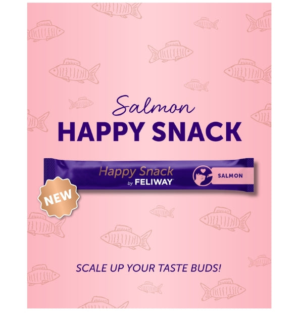 Feliway Happy Snack Calming Treat for Cats - Salmon