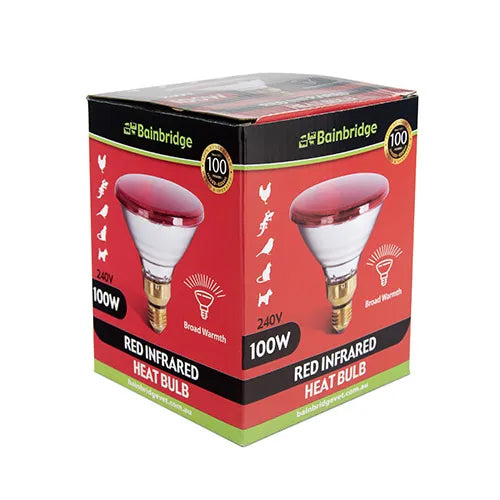 Bainbridge Infrared Heat Lamp Bulb - Red