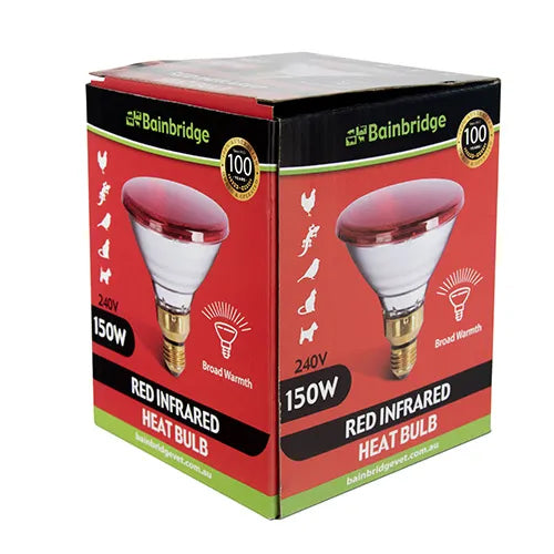 Bainbridge Infrared Heat Lamp Bulb - Red