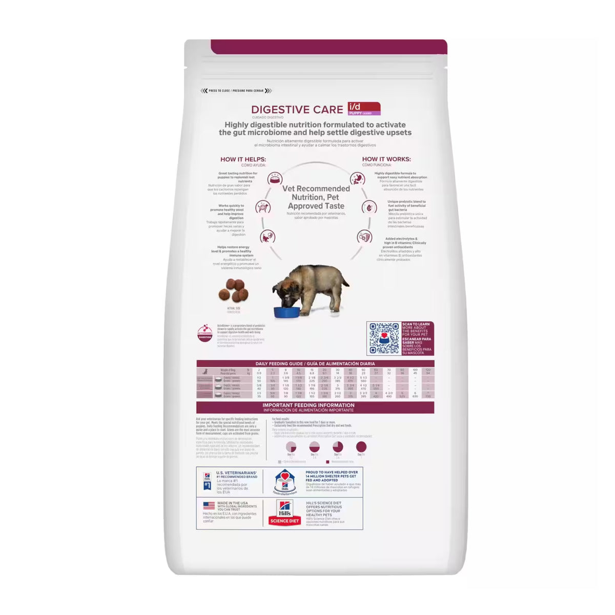 Hill’s Prescription Diet i/d Chicken Flavour Dry Puppy Food 3.85kg