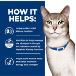 Hill's Prescription Diet Feline k/d Kidney Care Chicken Wet Cat Food Pouches 12X85g