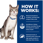 Hill's Prescription Diet Feline k/d Kidney Care Chicken Wet Cat Food Pouches 12X85g